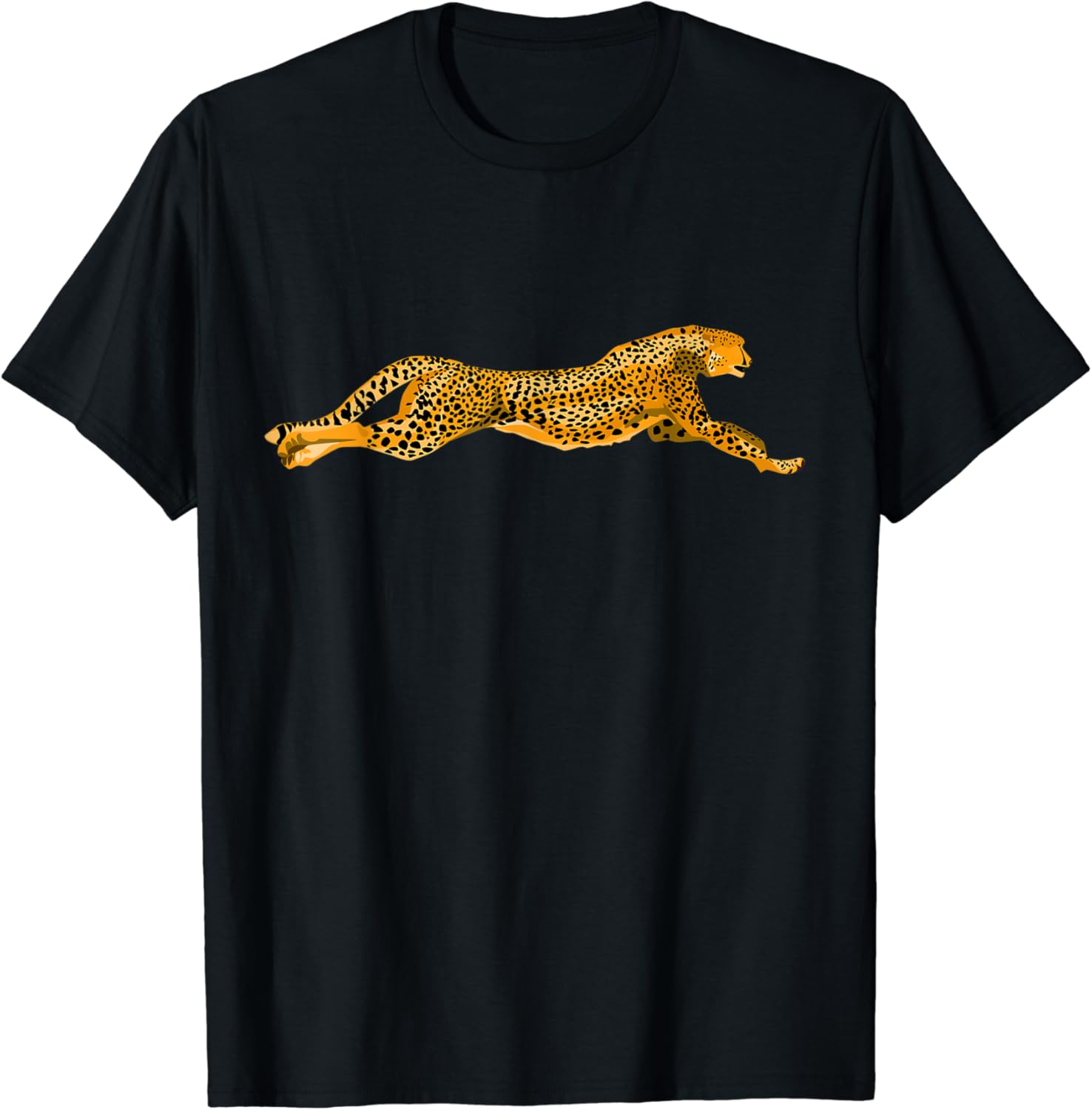 Wild Cheetah TShirt Clothing, Shoes & Jewelry